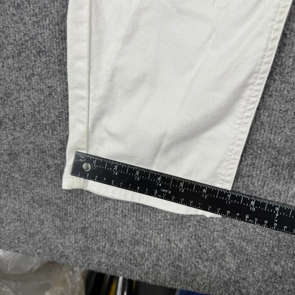 Levi's Pants Mens Size 33x30 White 541 Athletic Taper Stretch Casual Denim Jeans